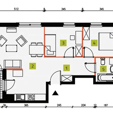 Cch Elephant Apartments Posen Exterior foto